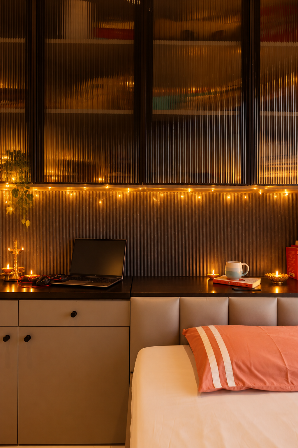 1. Layer your Diwali lighting