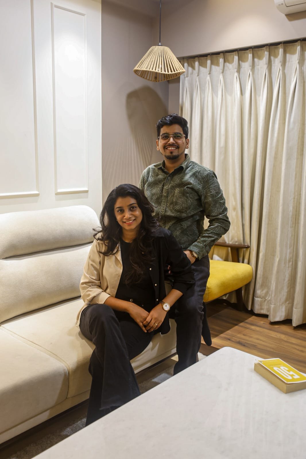 Ar. Akshay Kekan & Ar. Gargi Jadhav, founders of KAAGJ Architects & Interiors