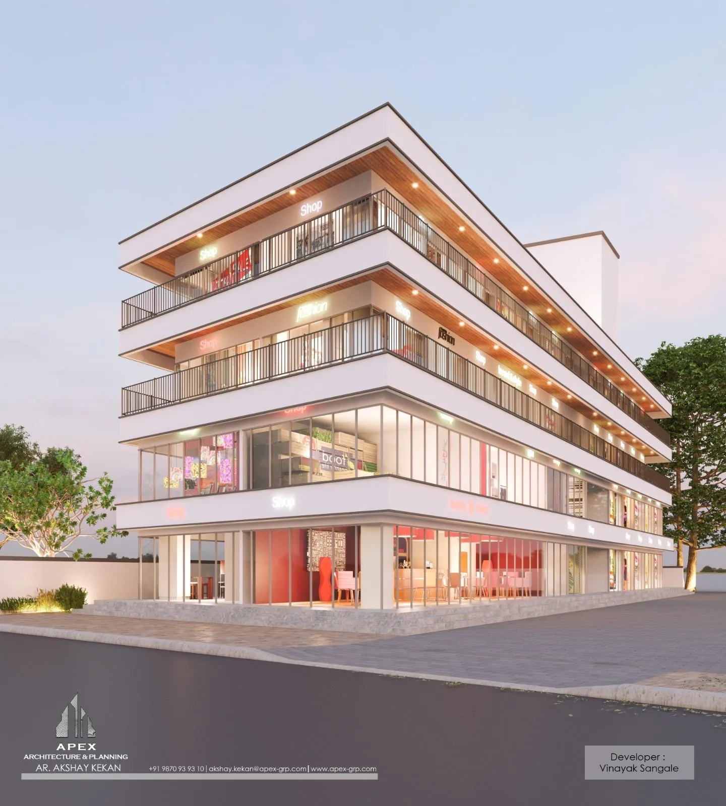 Sangale Complex I, Commercial Building